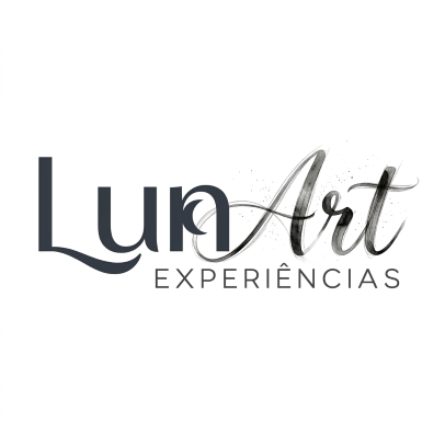 Logo Lunart - expoart litoral - Grade Reserva Mata Atlântica